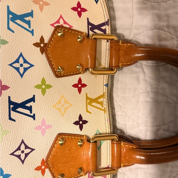 Louis Vuitton Colorful Monogram Satchel - Picture 11 of 16